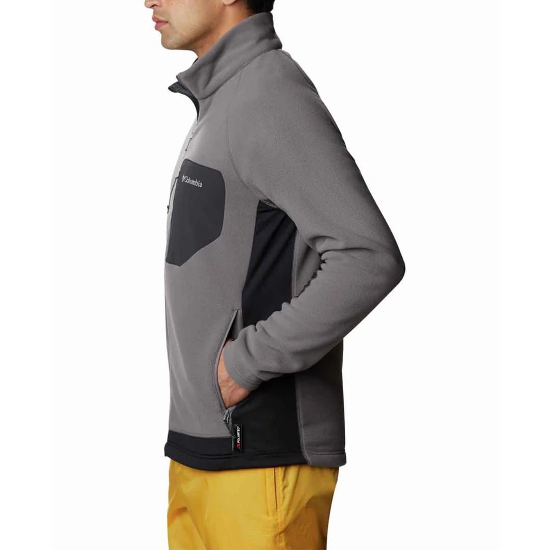 Columbia Men Grey M Polar Powder Full Zip - Image 6