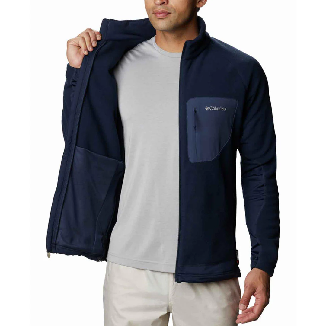 Columbia Men Blue M Polar Powder Full Zip - Image 2