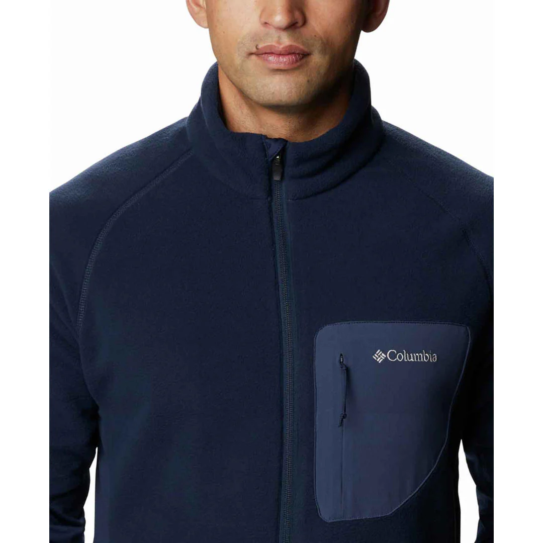 Columbia Men Blue M Polar Powder Full Zip - Image 4