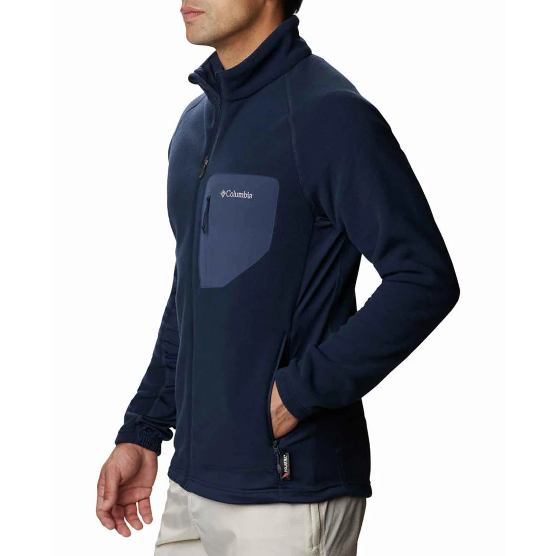 Columbia Men Blue M Polar Powder Full Zip - Image 5