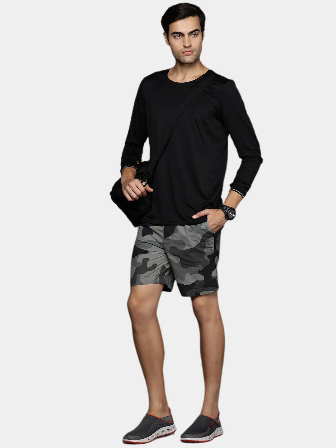 Columbia Men Black M Summerdry Short (Sun Protection) - Image 11