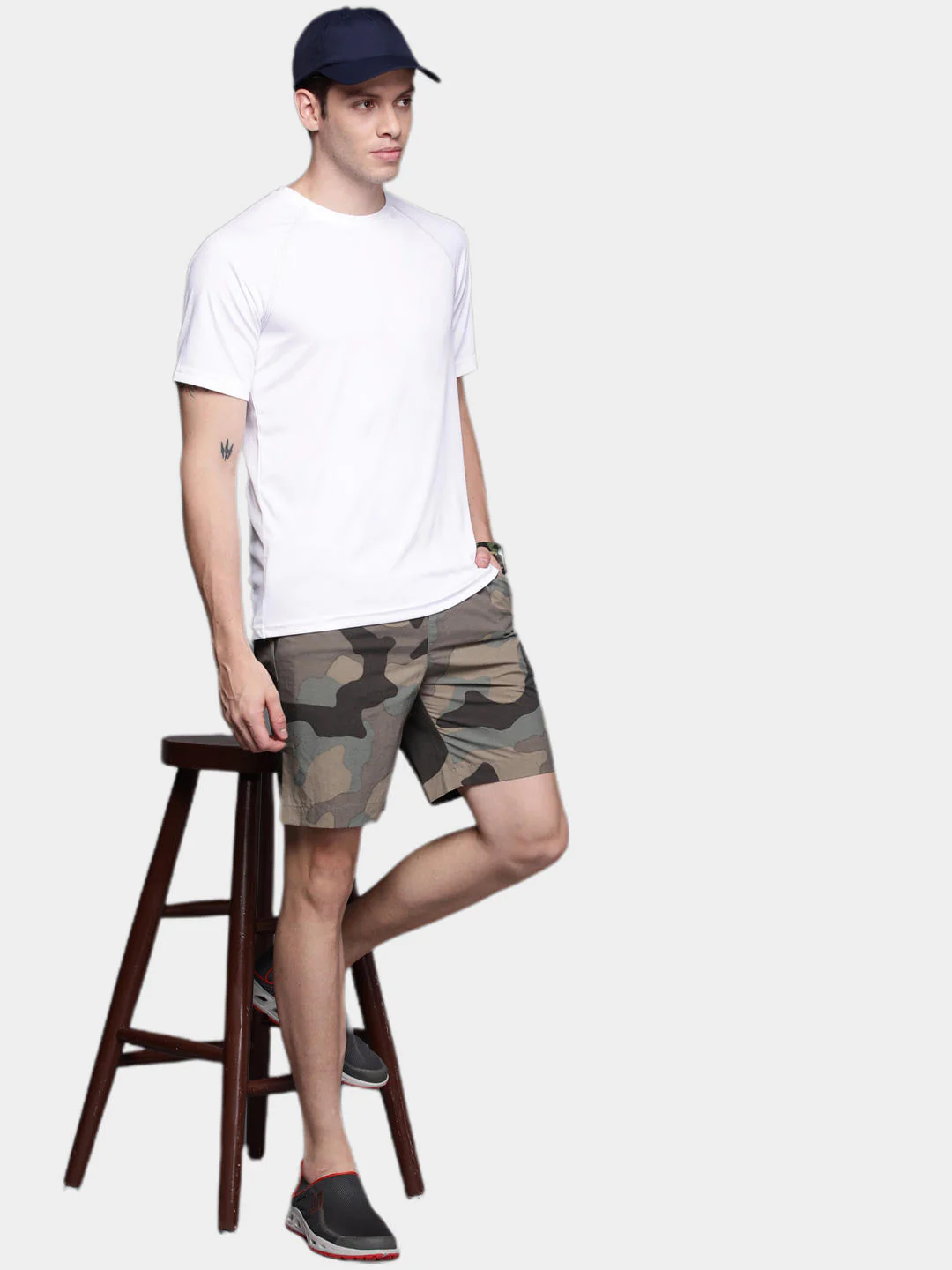 Columbia Men Green M Summerdry Short (Sun Protection) - Image 11