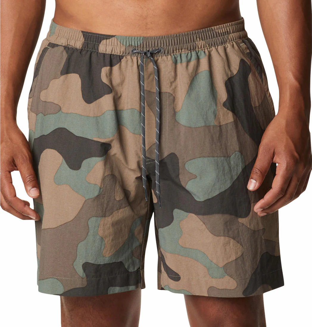 Columbia Men Green M Summerdry Short (Sun Protection) - Image 2