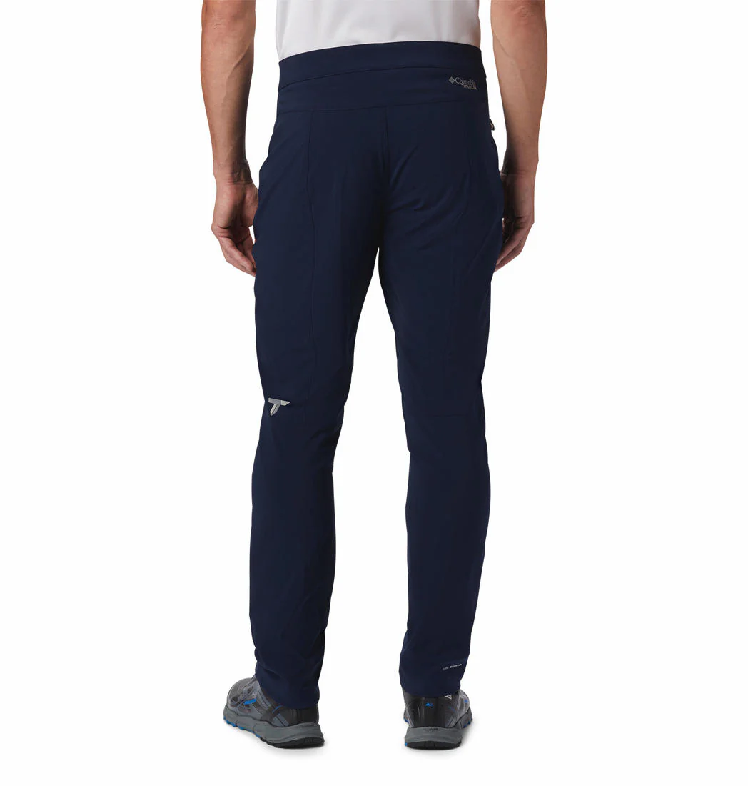 Columbia Men Blue M Titan Pass Pant (Sun Protection) - Image 2