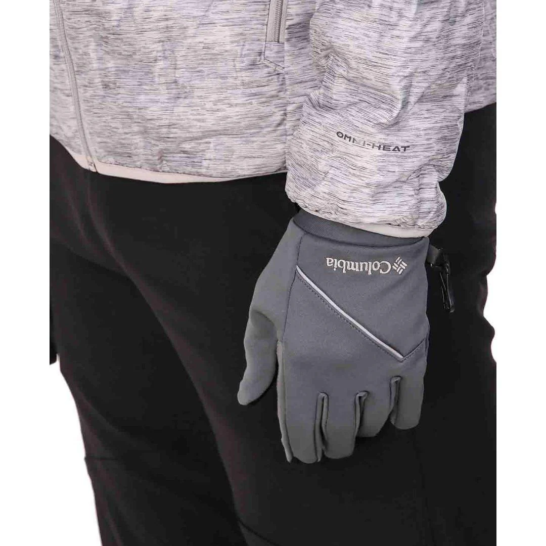 Columbia Men Grey M Trail Summit Running Glove - Image 2