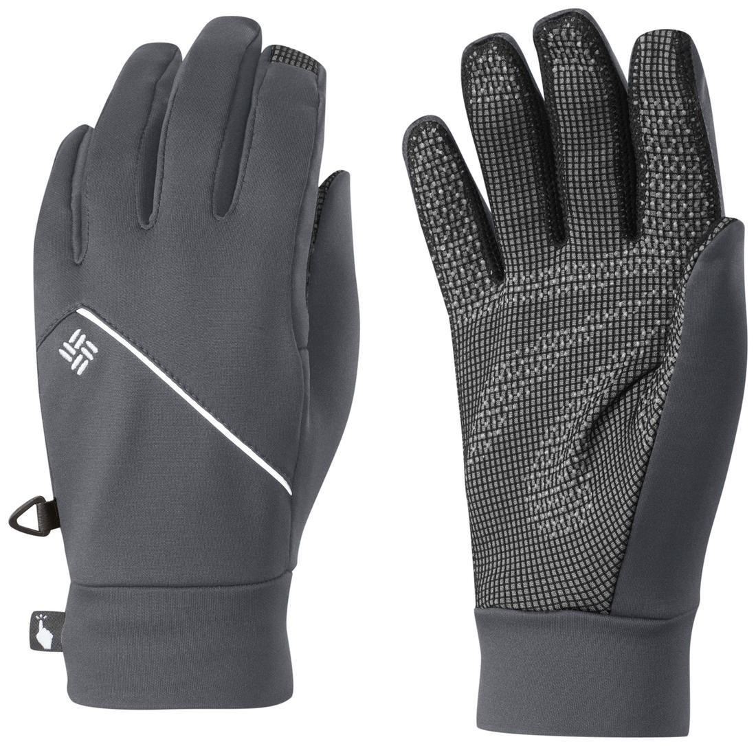 Columbia Men Grey M Trail Summit Running Glove - Image 2