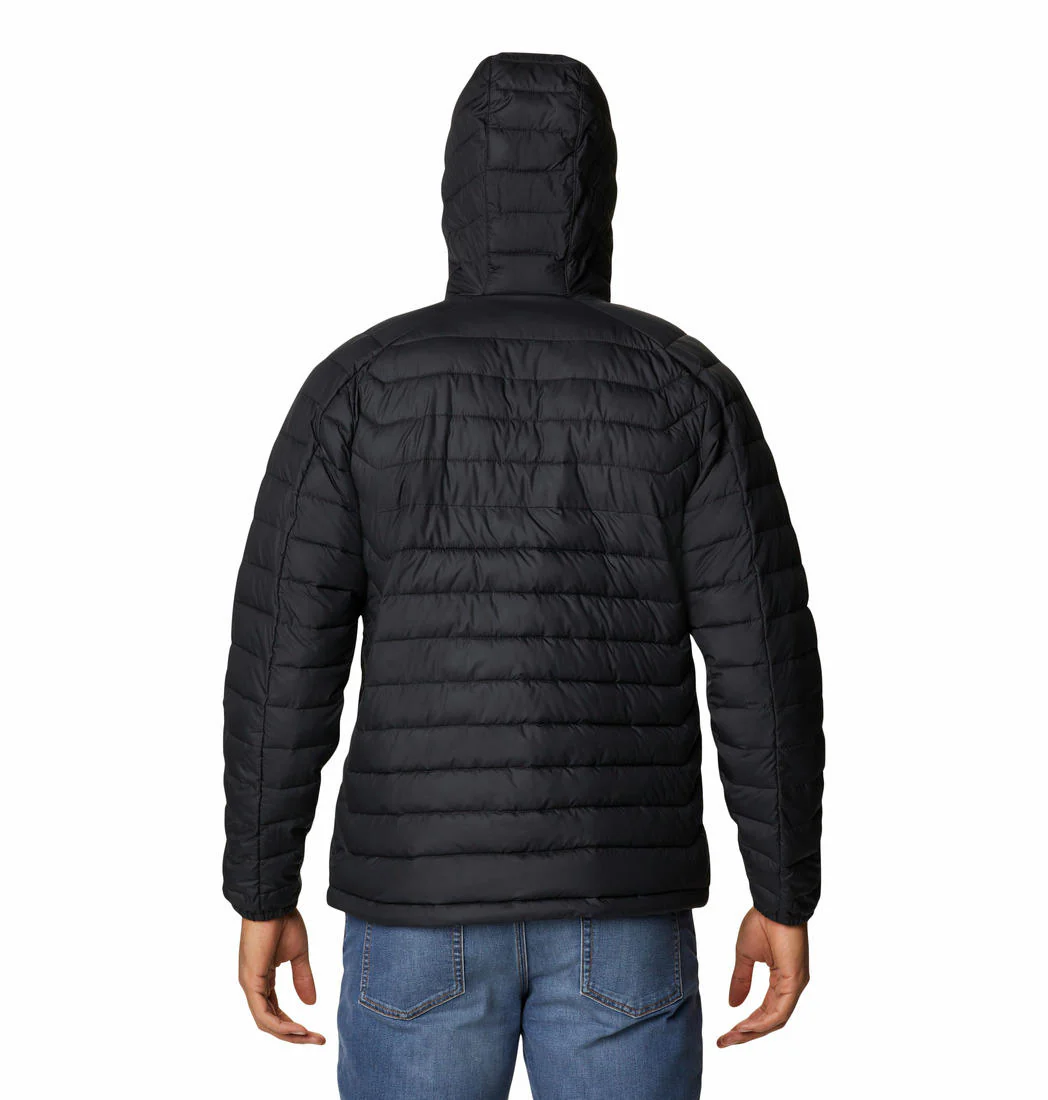 Columbia Men Black M White Out II Hooded Jacket - Image 2