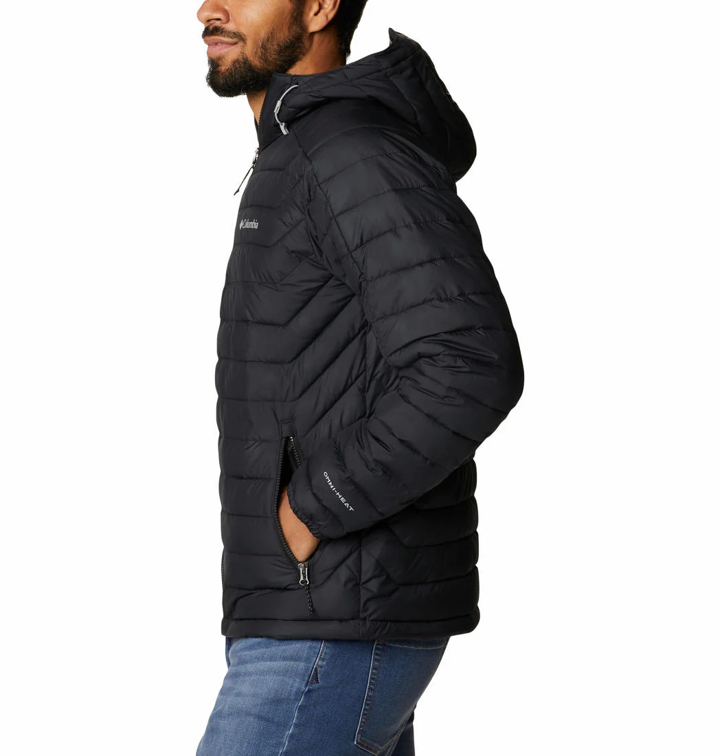 Columbia Men Black M White Out II Hooded Jacket - Image 4