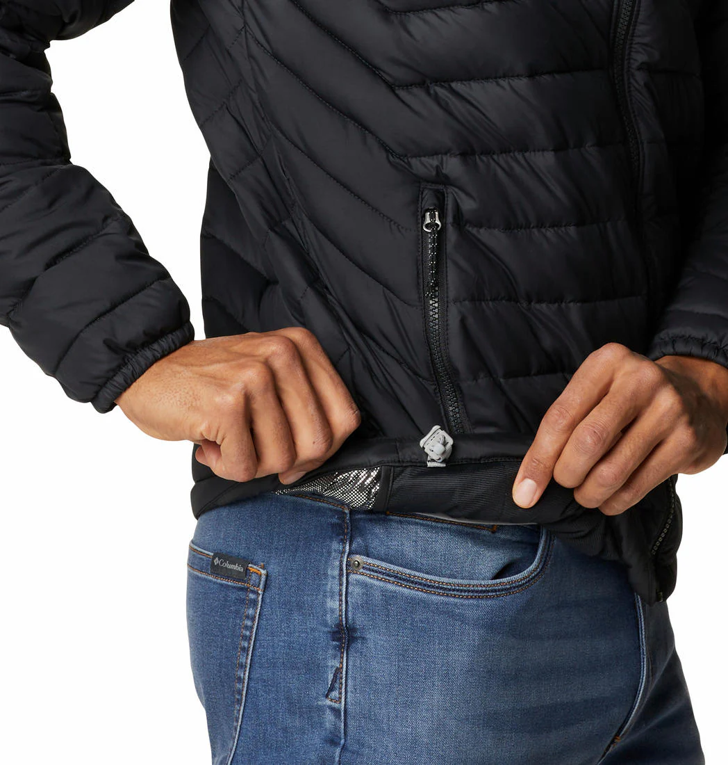 Columbia Men Black M White Out II Hooded Jacket - Image 7