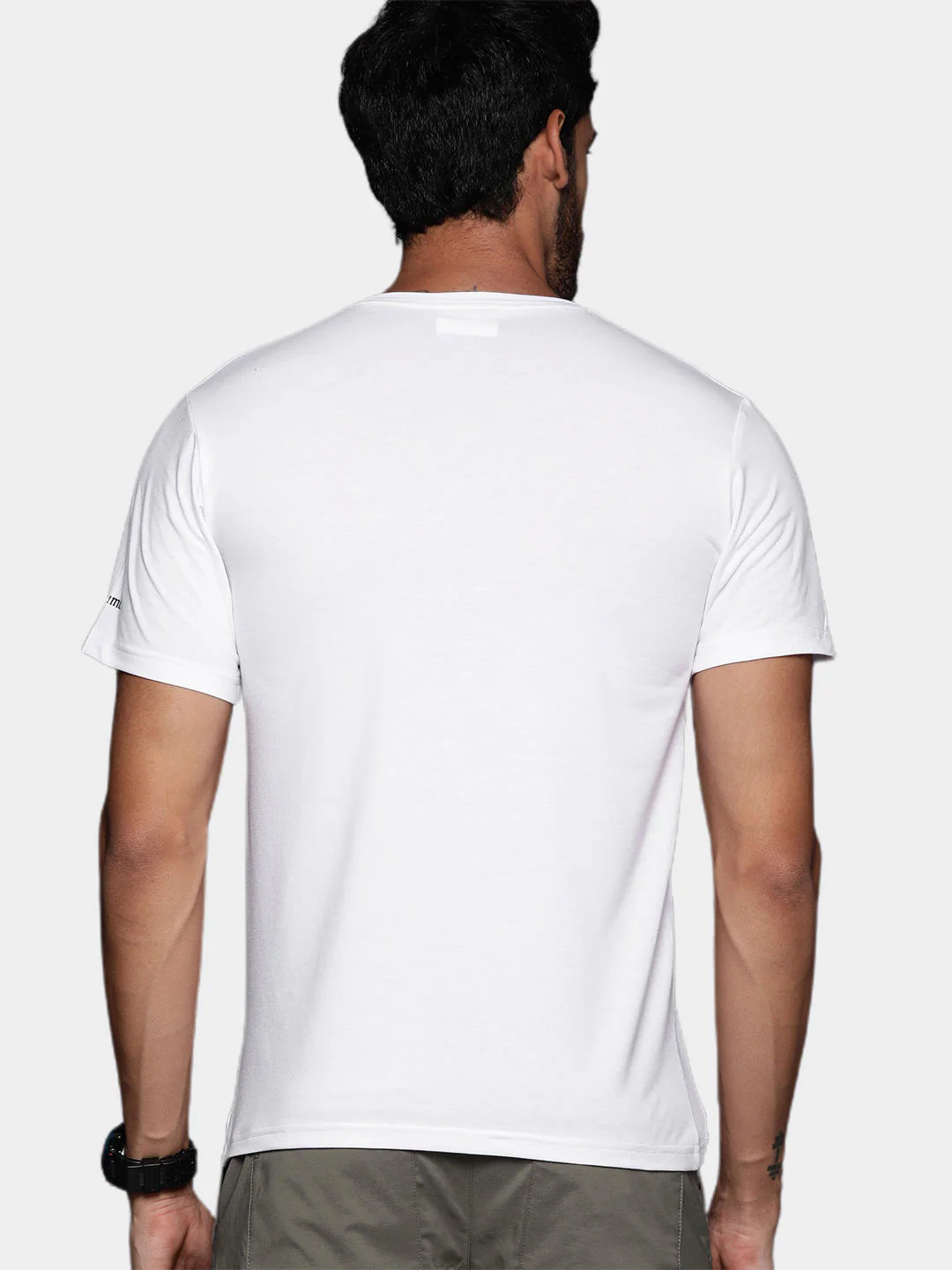 Columbia Men White Men's Sun Trek Short Sleeve Graphic Tee (Sun Protection) - Image 9