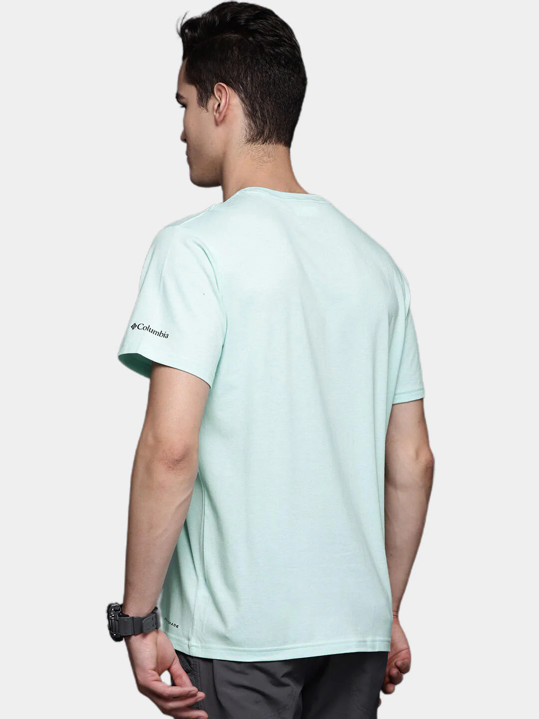 Columbia Men Green Men's Sun Trek Short Sleeve Graphic Tee (Sun Protection) - Image 11