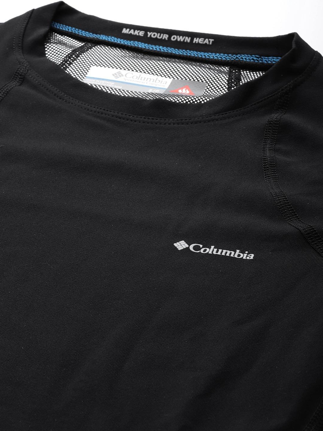Columbia Women Black Midweight Stretch Long Sleeve Top (Non Returnable) - Image 4
