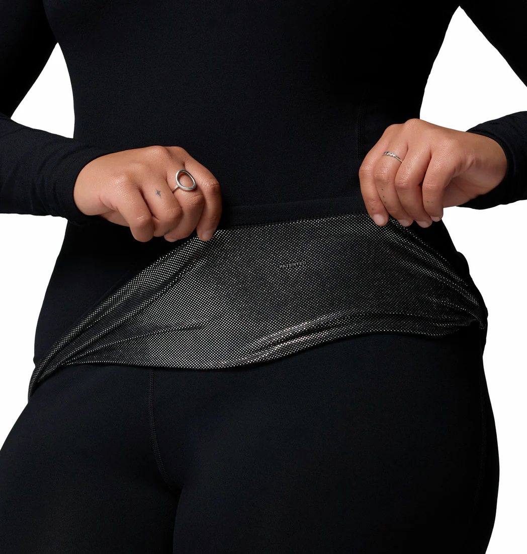 Columbia Women Black Midweight Stretch Long Sleeve Top (Non Returnable) - Image 6