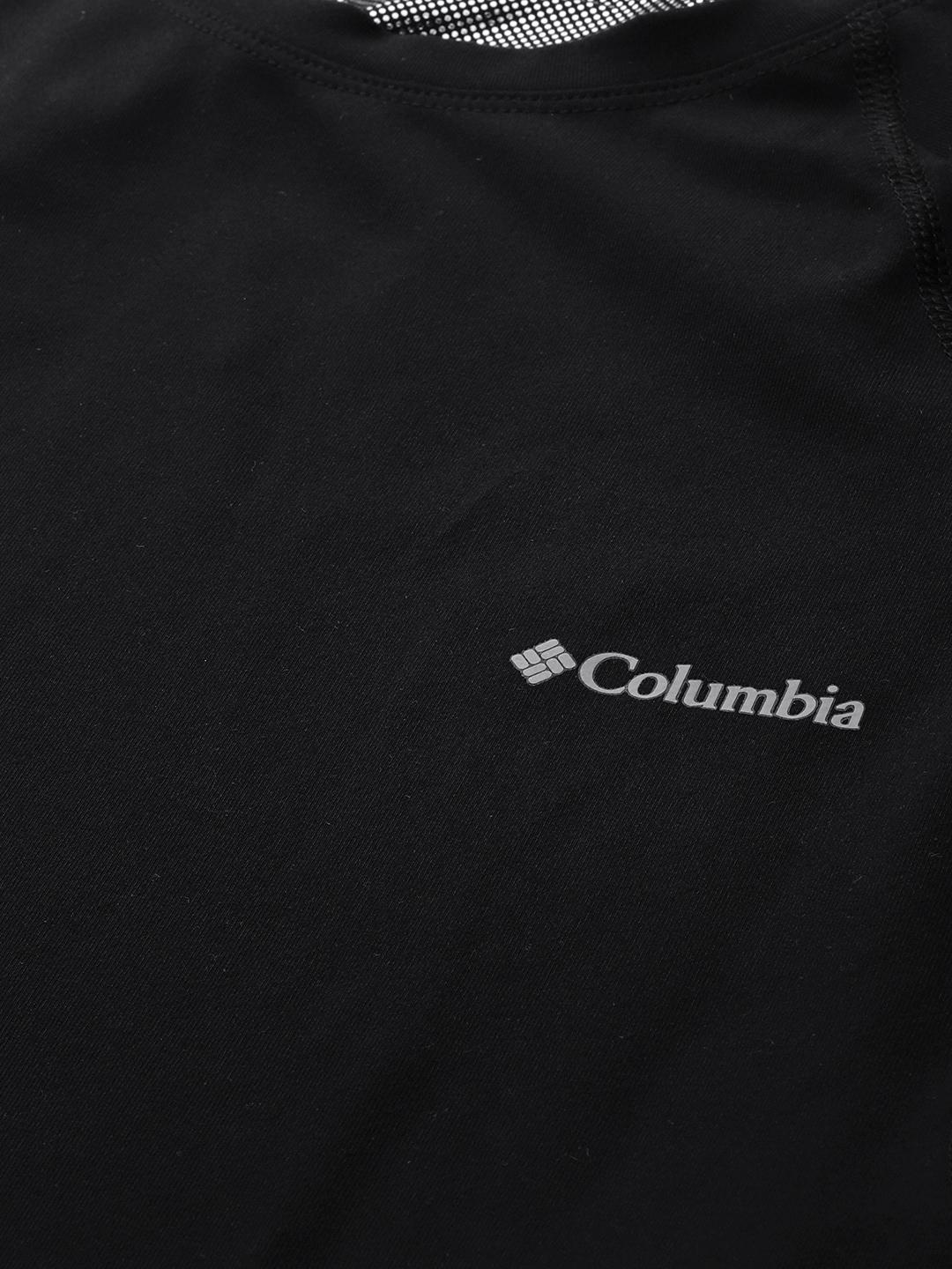 Columbia Men Black Midweight Stretch Long Sleeve Top (Non Returnable) - Image 5