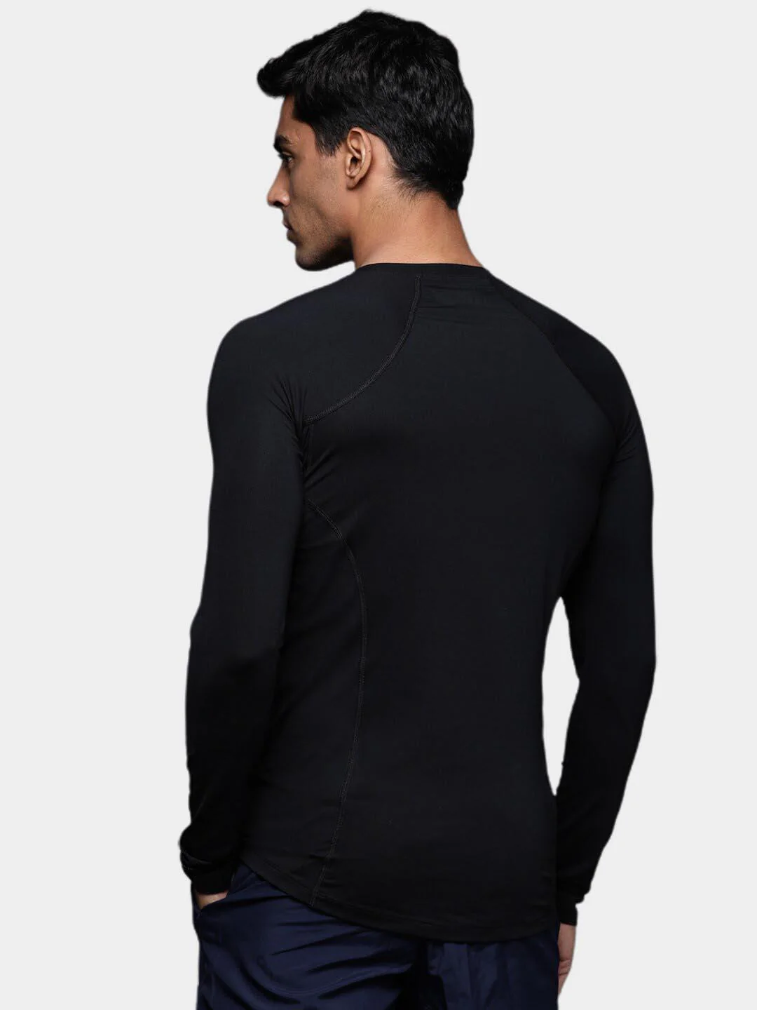 Columbia Men Black Midweight Stretch Long Sleeve Top (Non Returnable) - Image 10