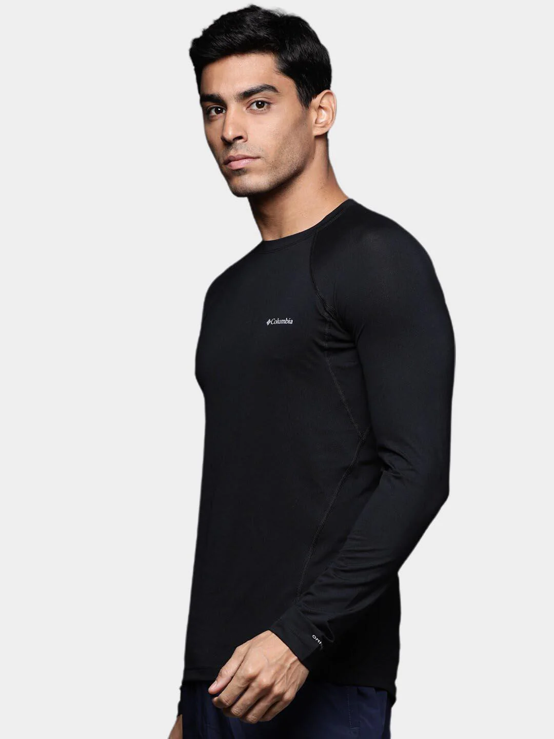 Columbia Men Black Midweight Stretch Long Sleeve Top (Non Returnable) - Image 11