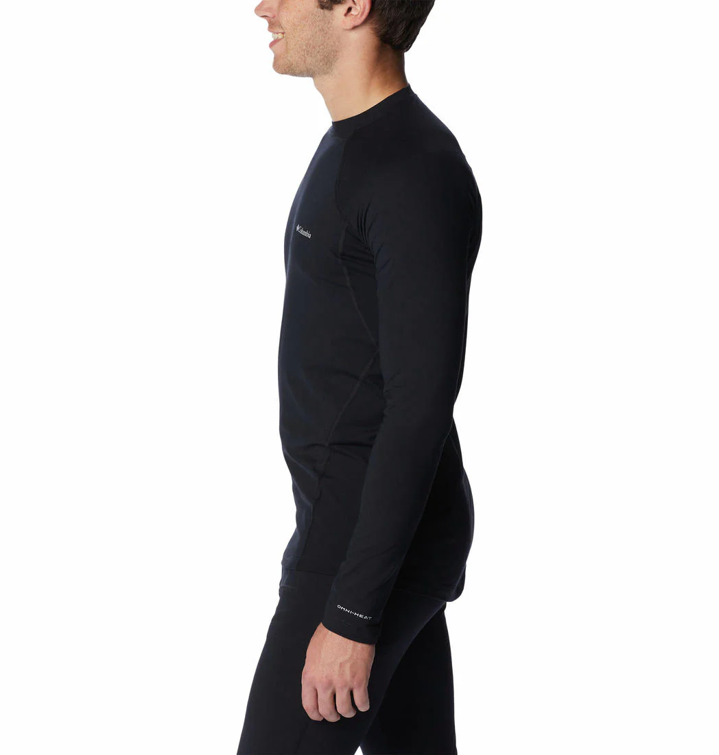 Columbia Men Black Midweight Stretch Long Sleeve Top (Non Returnable) - Image 2