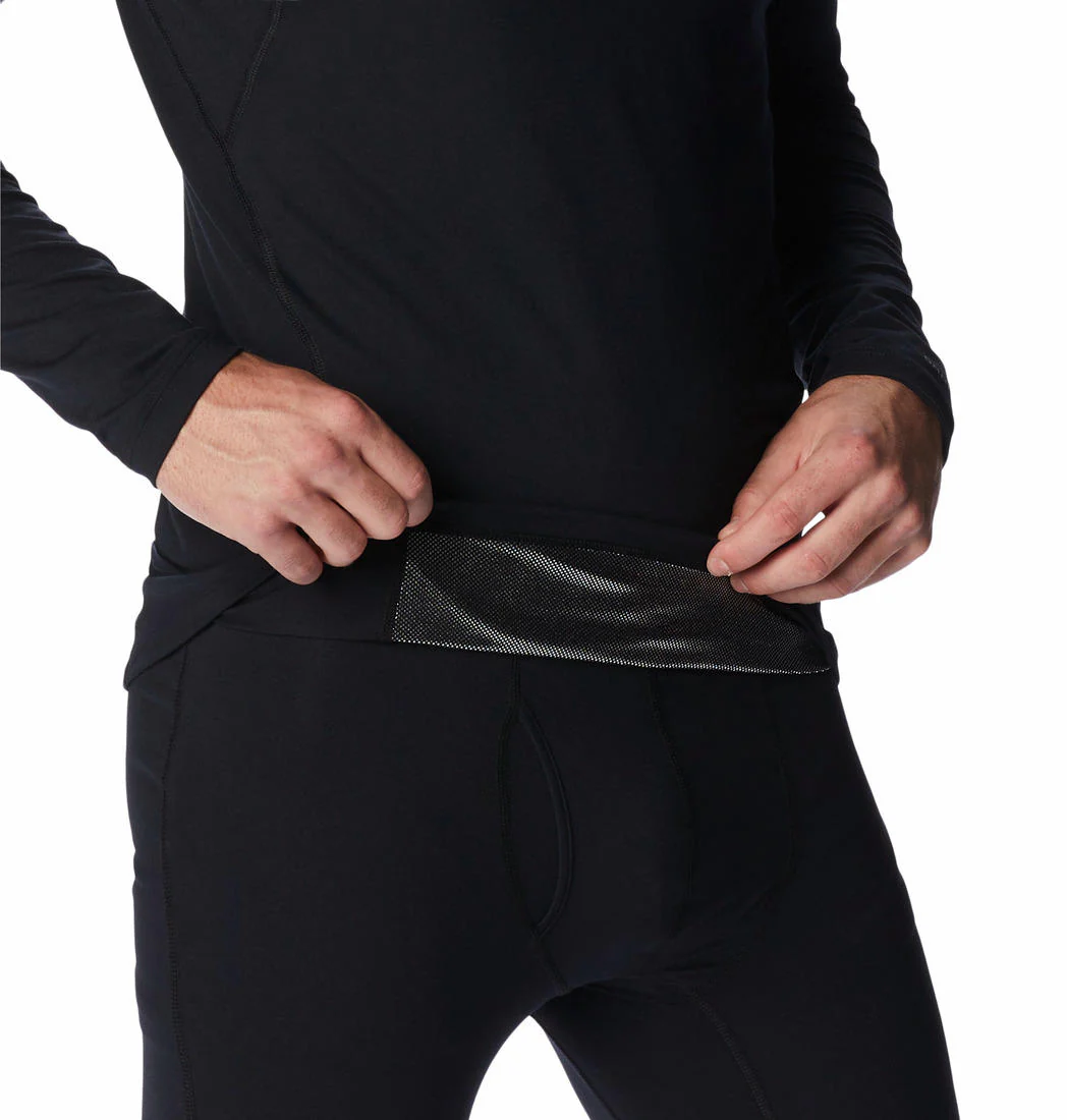 Columbia Men Black Midweight Stretch Long Sleeve Top (Non Returnable) - Image 4