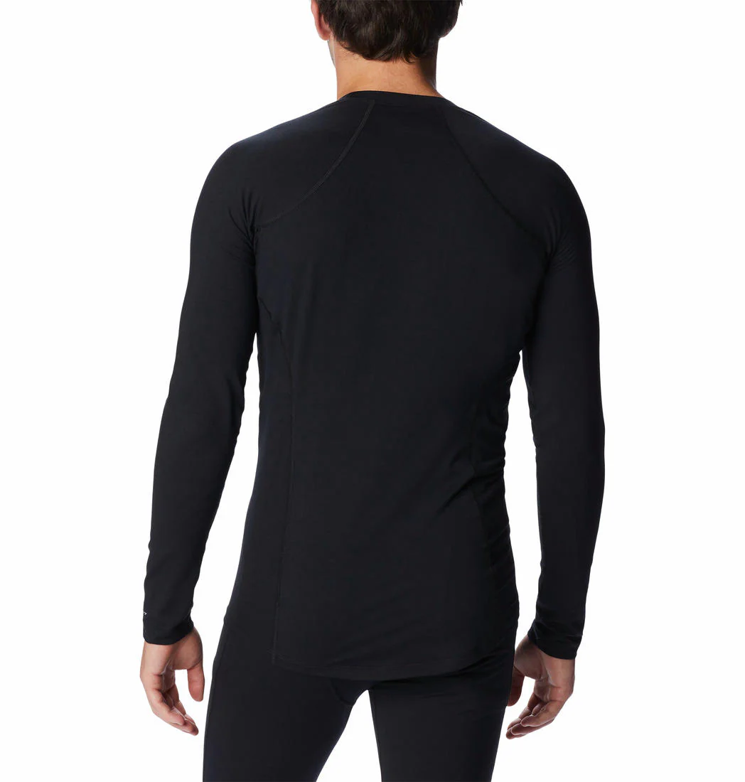 Columbia Men Black Midweight Stretch Long Sleeve Top (Non Returnable) - Image 5