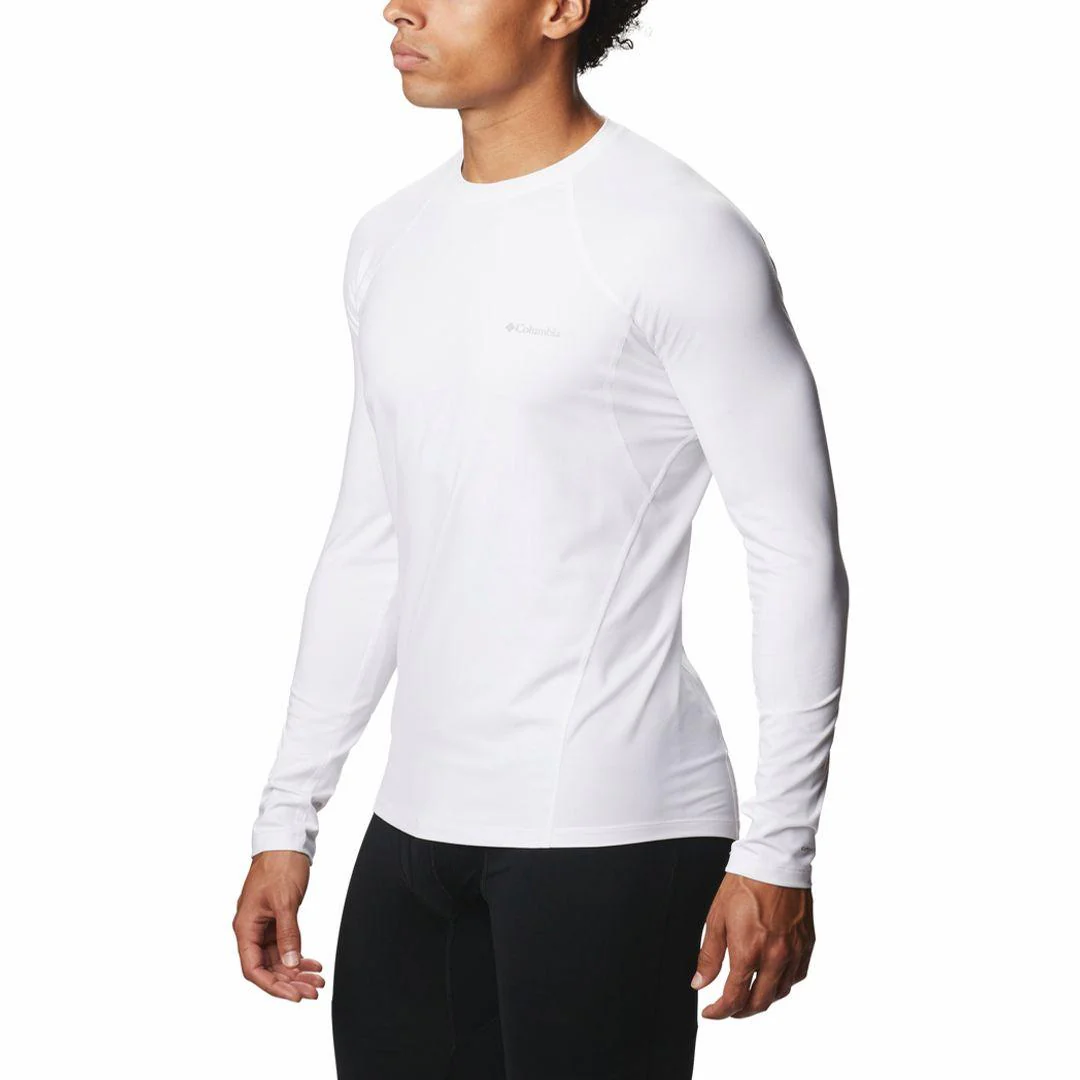 Columbia Men White Midweight Stretch Long Sleeve Top (Non Returnable) - Image 6