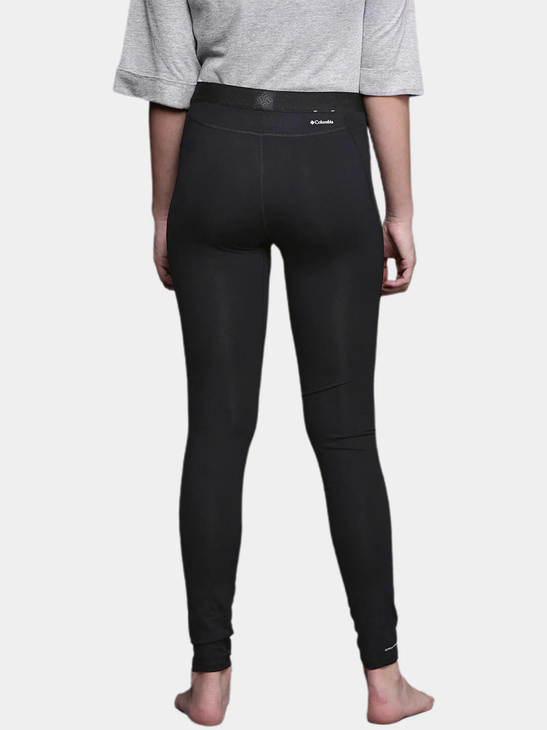 Columbia Women Black Midweight Stretch Tight (Non Returnable) - Image 13