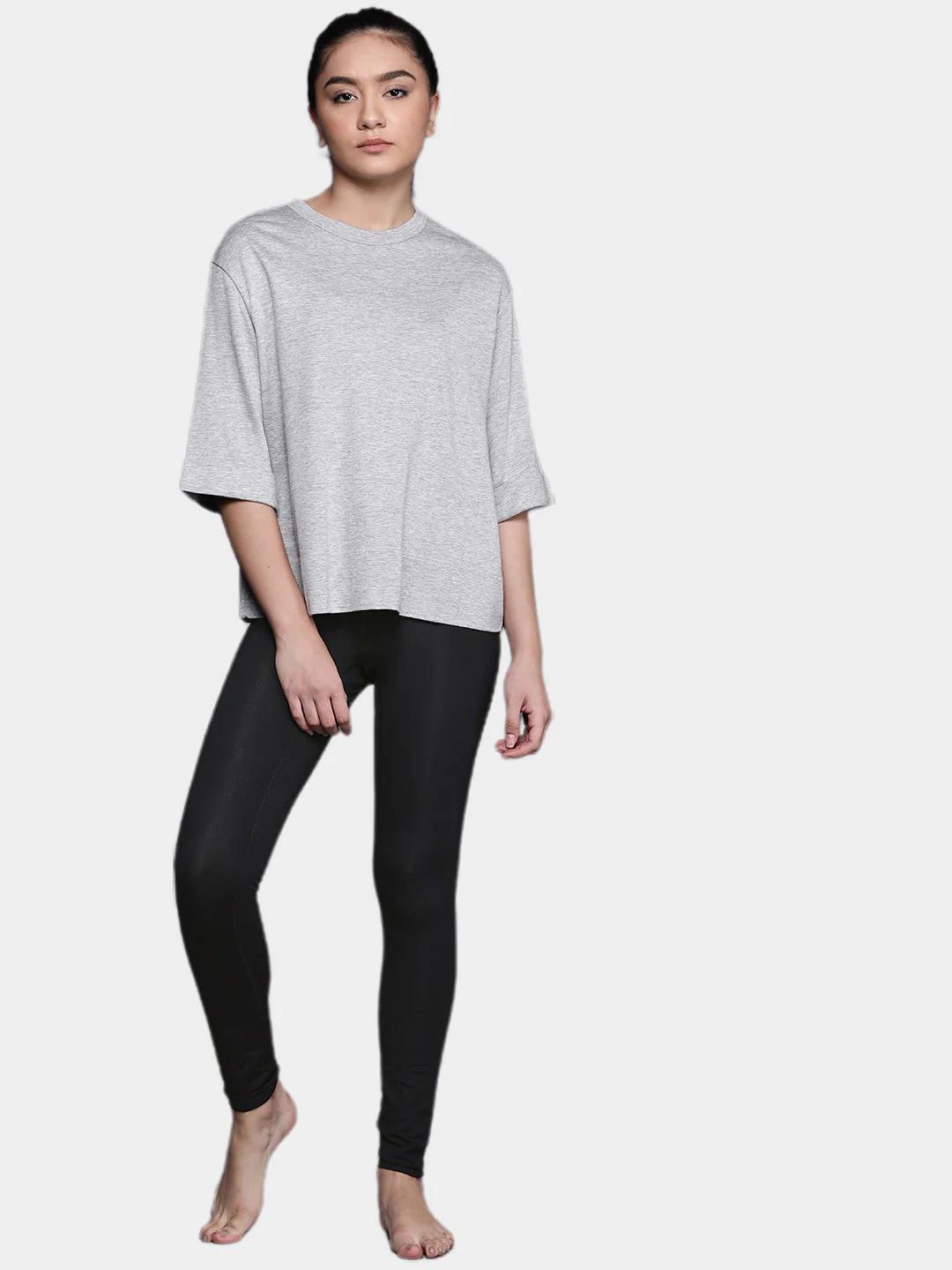 Columbia Women Black Midweight Stretch Tight (Non Returnable) - Image 14