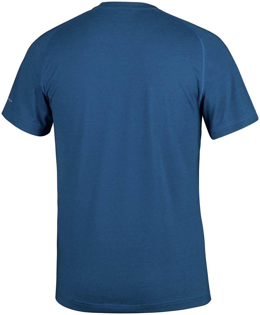 Columbia Men Blue Mountain Tech III Short Sleeve Crew (Sun Protection) - Image 2