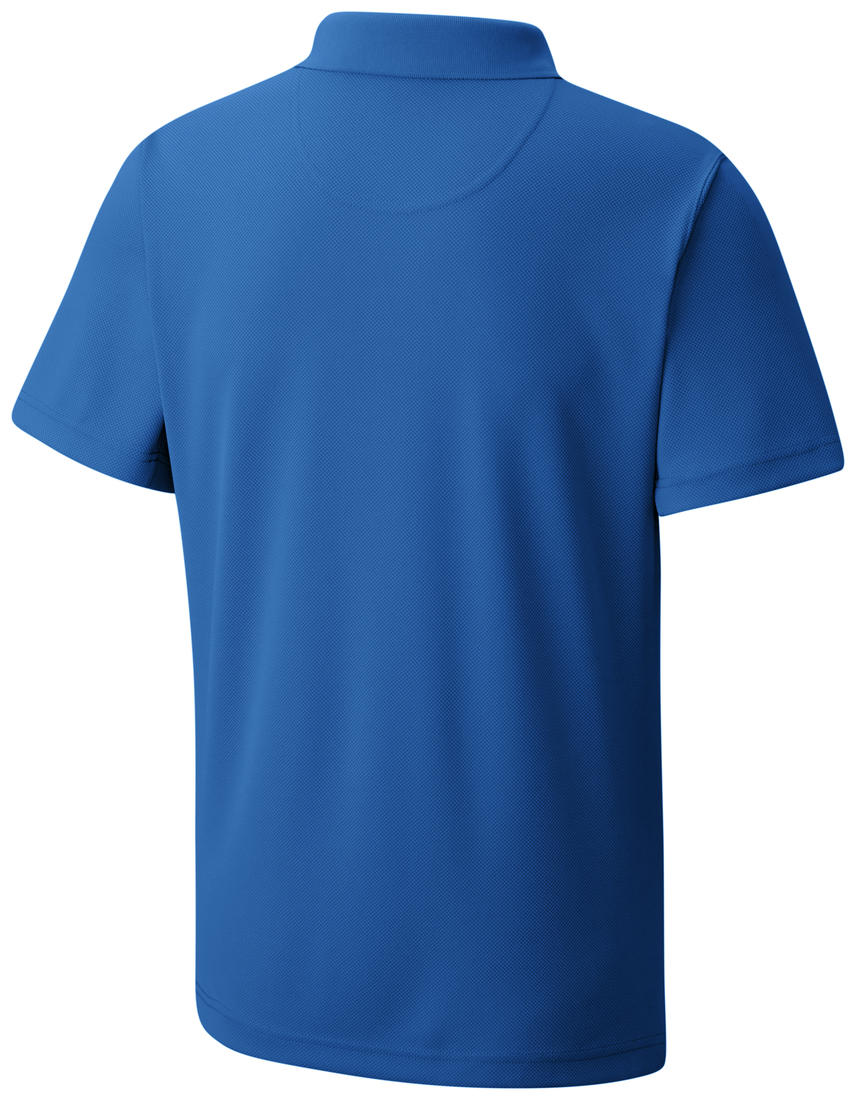 Columbia Men Blue New Utilizer Polo (Sun Protection) - Image 2