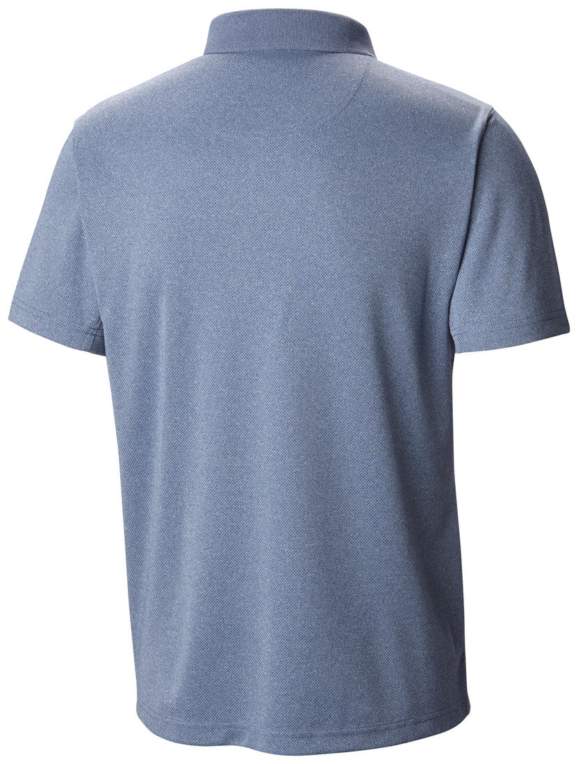 Columbia Men Blue New Utilizer Polo (Sun Protection) - Image 2