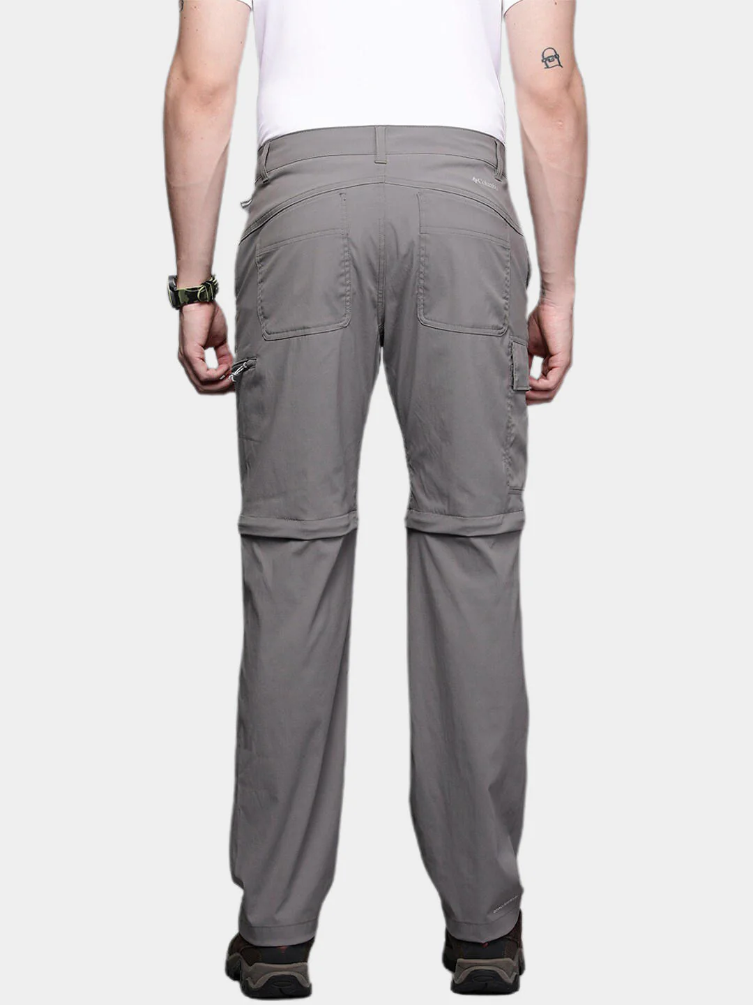 Columbia Men Grey Newton Ridge Convertible Pant (Sun Protection) - Image 14