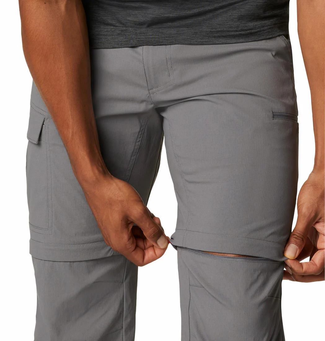 Columbia Men Grey Newton Ridge Convertible Pant (Sun Protection) - Image 6