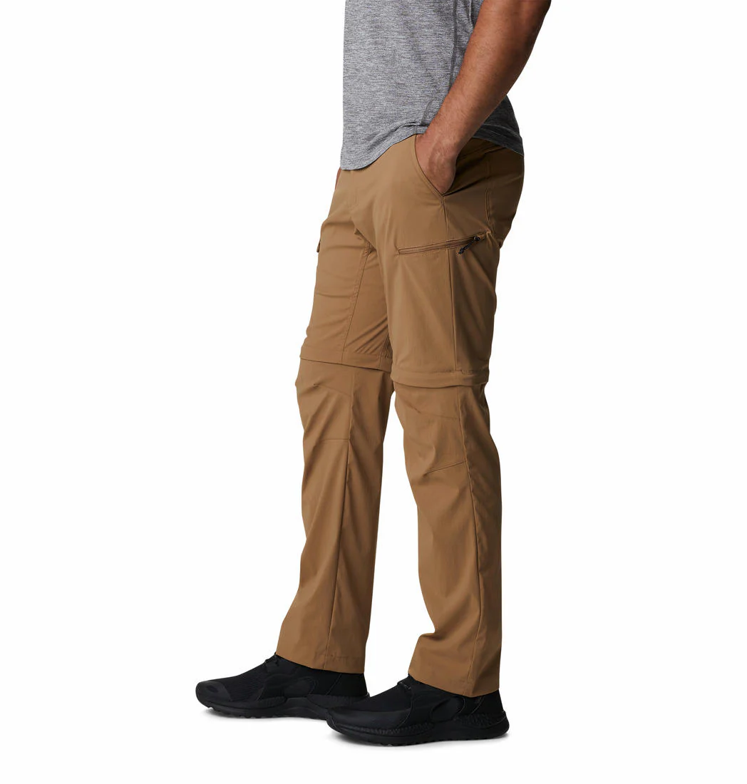 Columbia Men Brown Newton Ridge Convertible Pant (Sun Protection) - Image 2