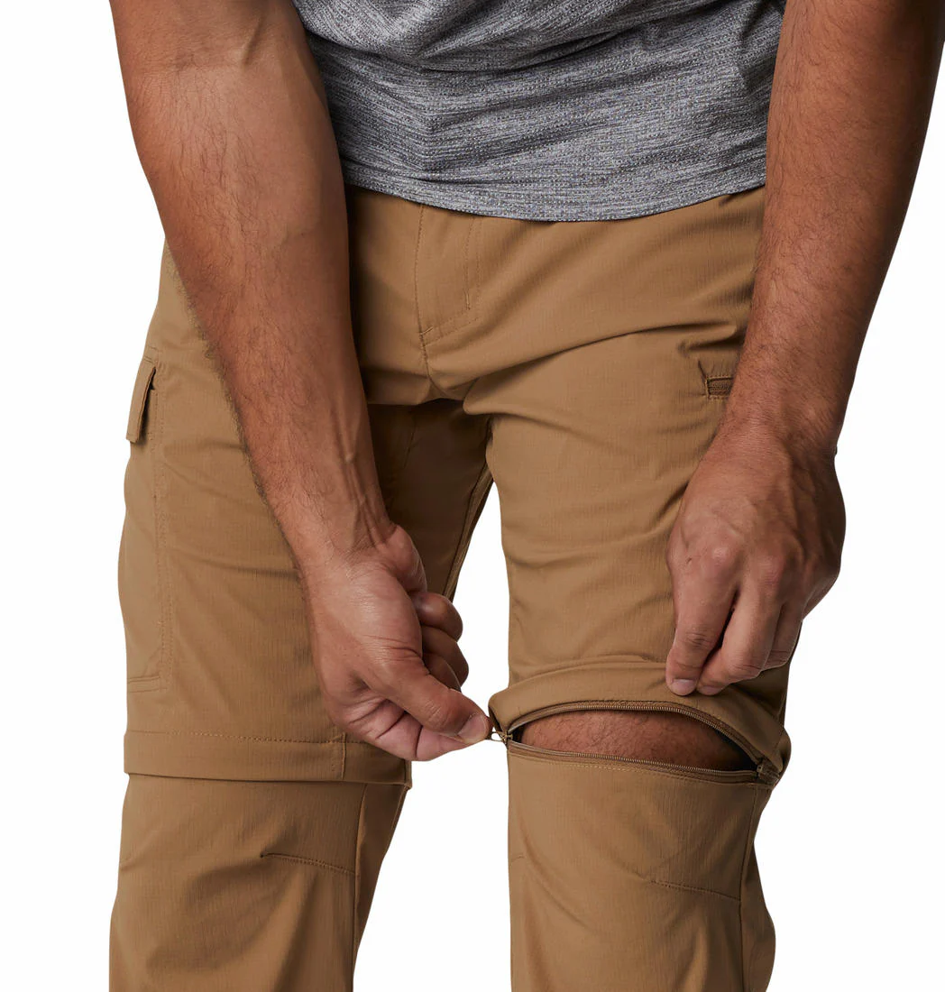 Columbia Men Brown Newton Ridge Convertible Pant (Sun Protection) - Image 7