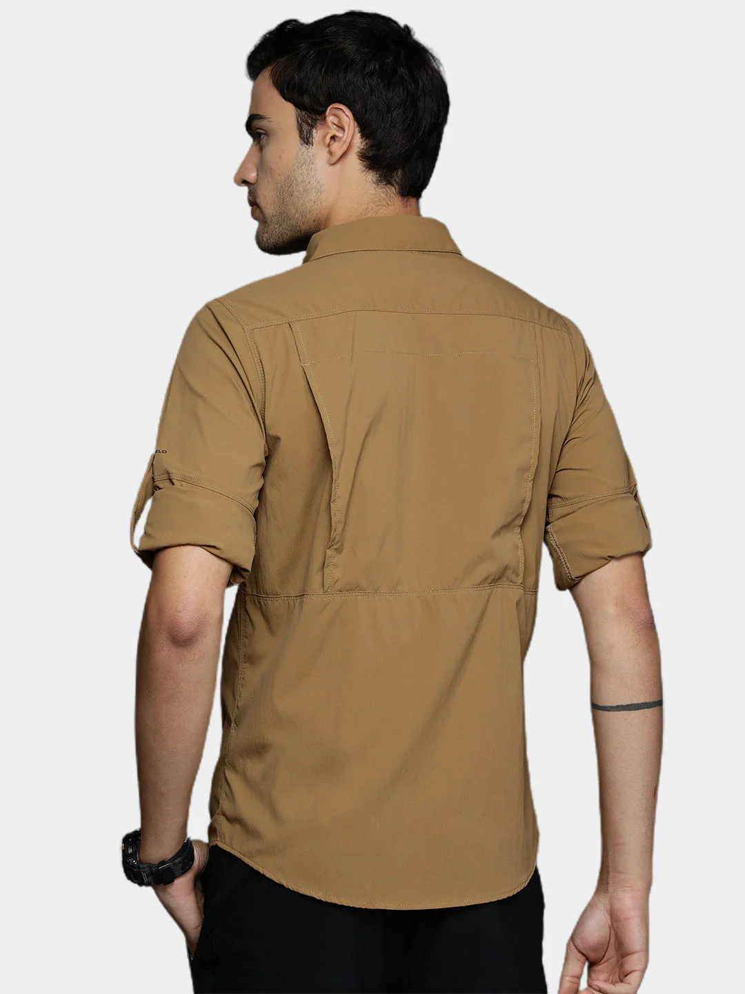 Columbia Men Brown Newton Ridge II Long Sleeve (Sun Protection) - Image 12