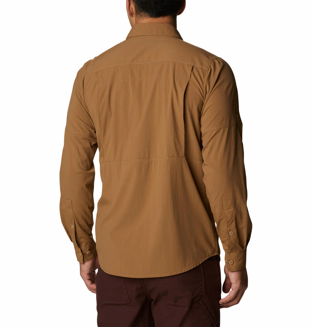 Columbia Men Brown Newton Ridge II Long Sleeve (Sun Protection) - Image 8