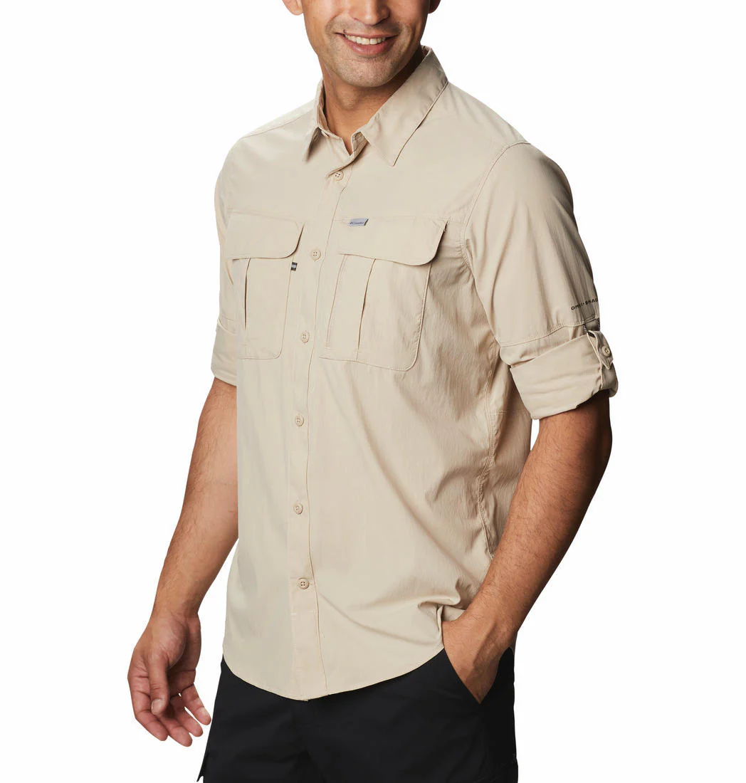 Columbia Men Brown Newton Ridge Long Sleeve (Sun Protection) - Image 2