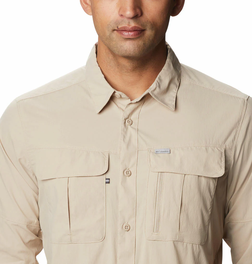 Columbia Men Brown Newton Ridge Long Sleeve (Sun Protection) - Image 4