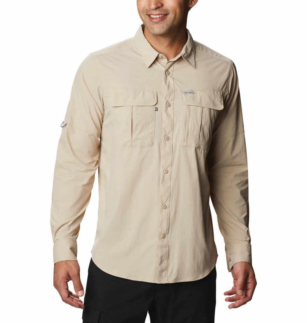 Columbia Men Brown Newton Ridge Long Sleeve (Sun Protection) - Image 9