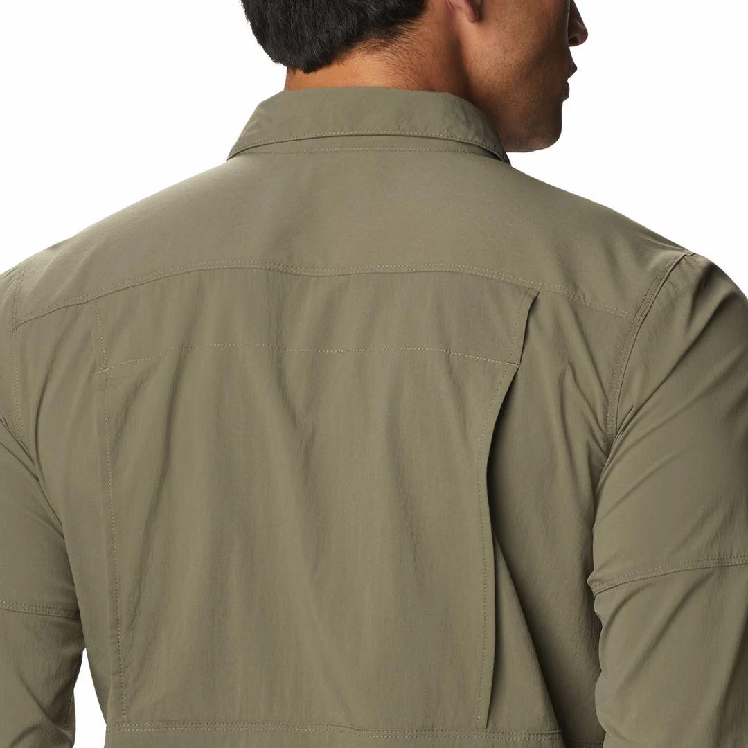 Columbia Men Green Newton Ridge Long Sleeve (Sun Protection) - Image 11