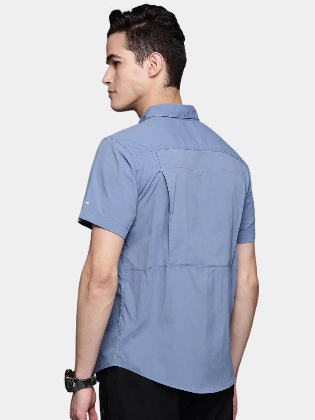 Columbia Men Blue Newton Ridge Short Sleeve (Sun Protection) - Image 12