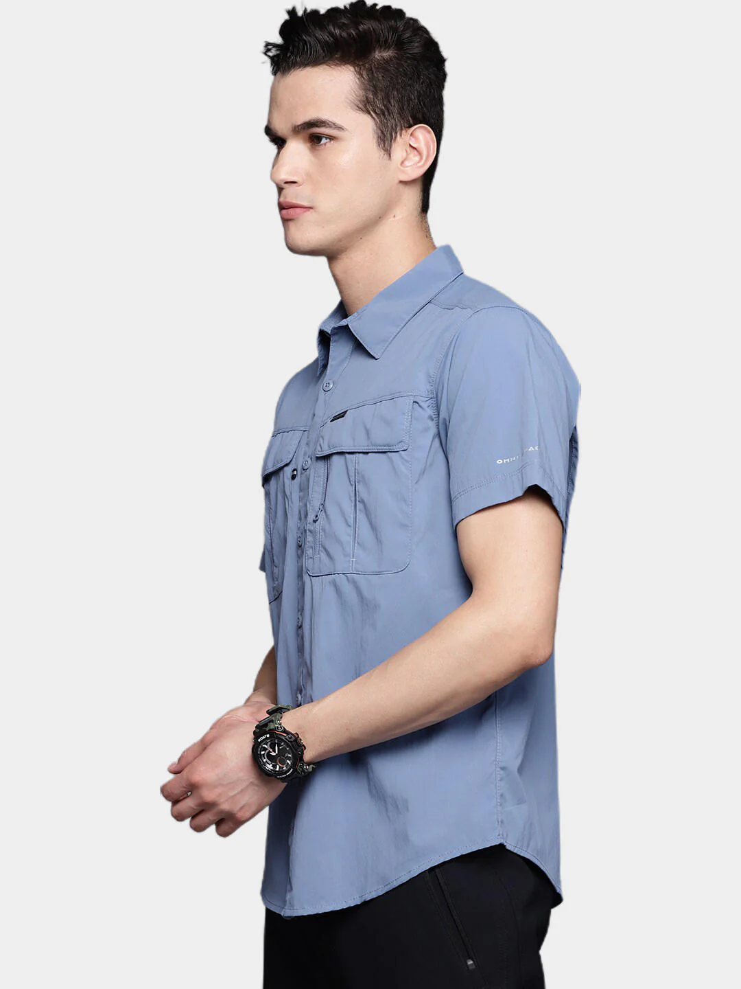 Columbia Men Blue Newton Ridge Short Sleeve (Sun Protection) - Image 13