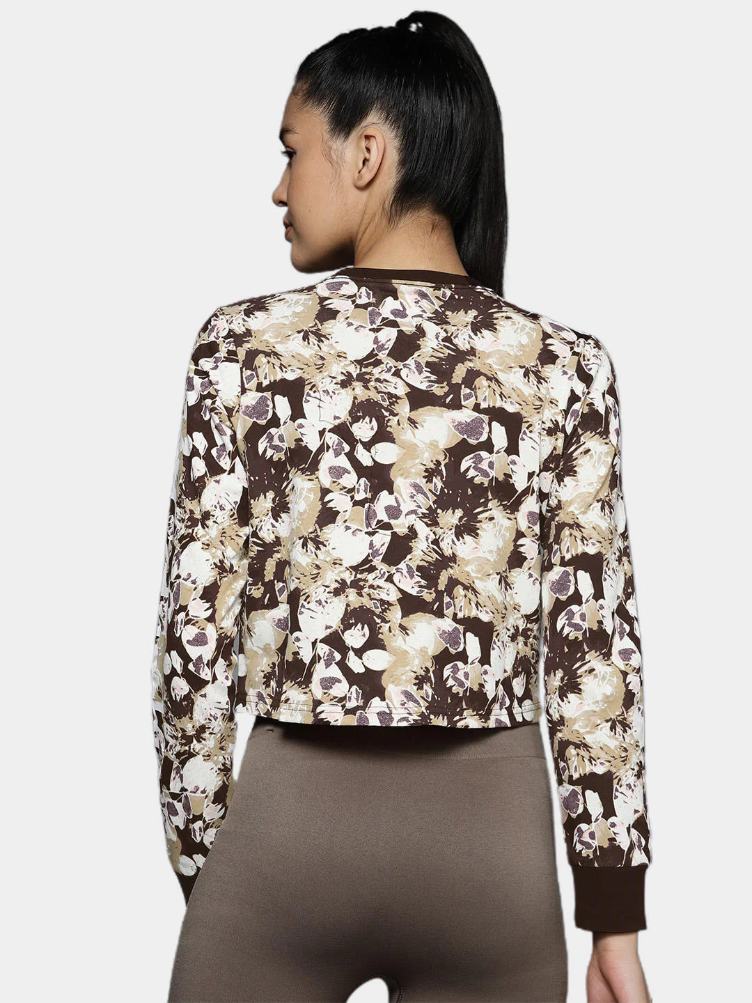 Columbia Women Brown North Cascades LS Printed - Image 11