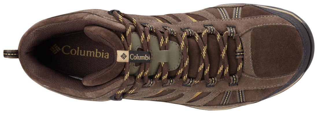 Columbia Men Brown NORTH PLAINS MID LEATHER WATERPROOF - Image 2