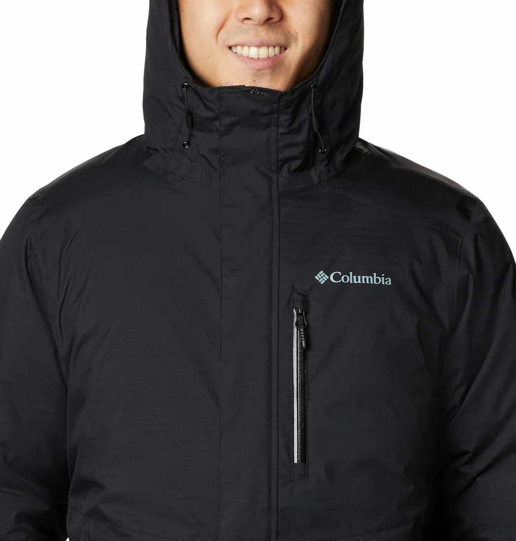Columbia Men Black Oak Harbor Insulated Jacket - Image 2