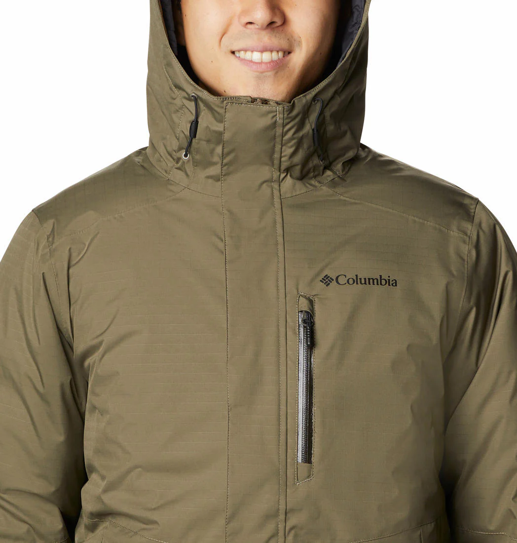 Columbia Men Green Oak Harbor Insulated Jacket - Image 2
