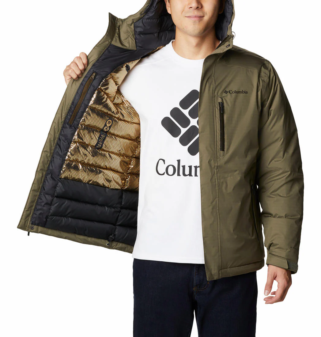 Columbia Men Green Oak Harbor Insulated Jacket - Image 4