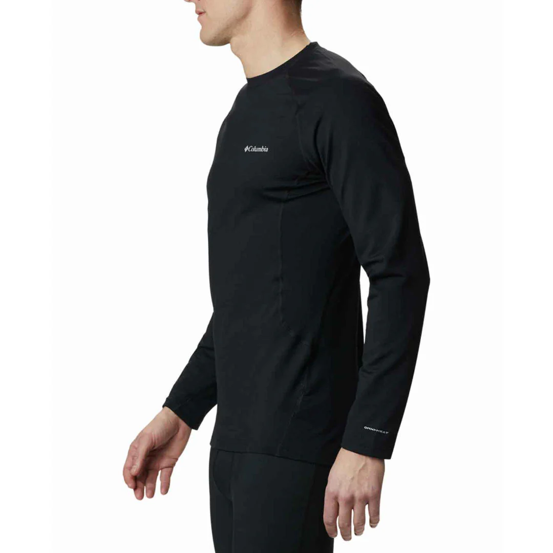 Columbia Men Black Omni-Heat 3D Knit Crew II (Non Returnable) - Image 6