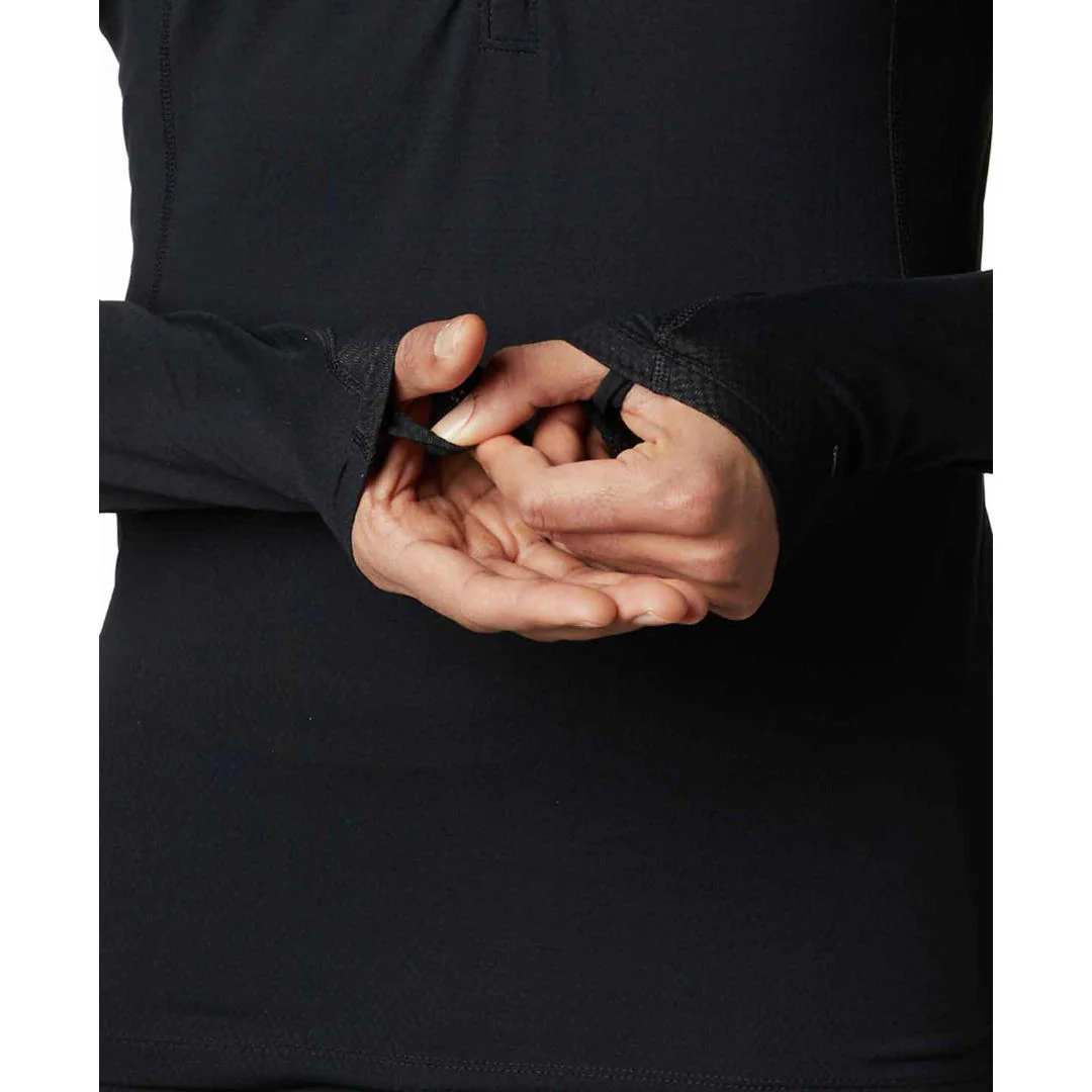 Columbia Men Black Omni-Heat 3D Knit Half Zip II (Non Returnable) - Image 5