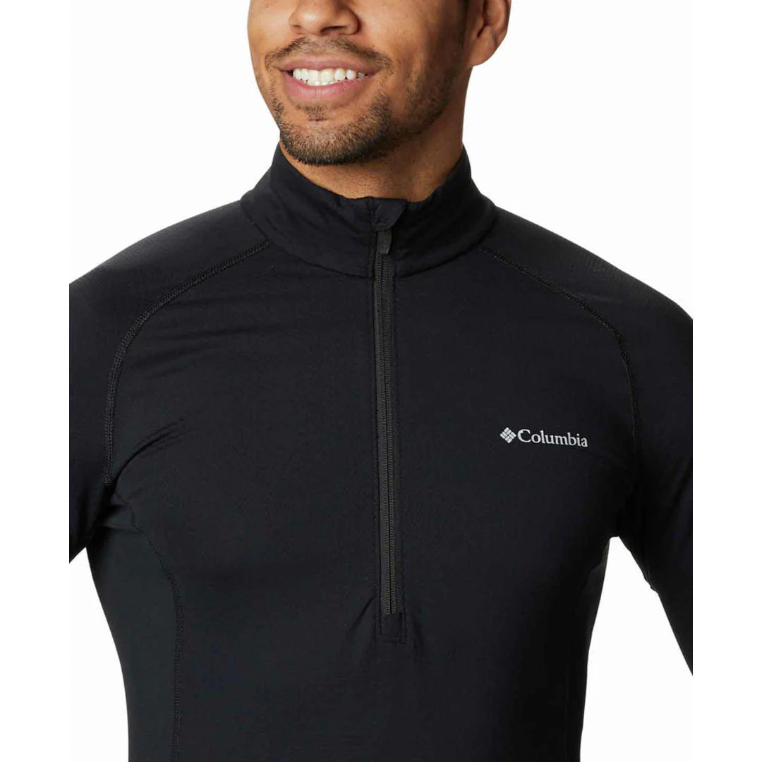 Columbia Men Black Omni-Heat 3D Knit Half Zip II (Non Returnable) - Image 6
