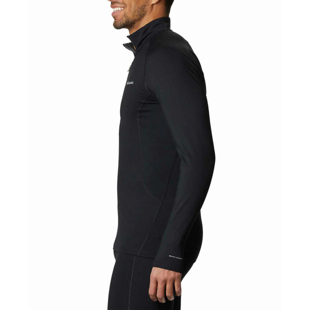 Columbia Men Black Omni-Heat 3D Knit Half Zip II (Non Returnable) - Image 7